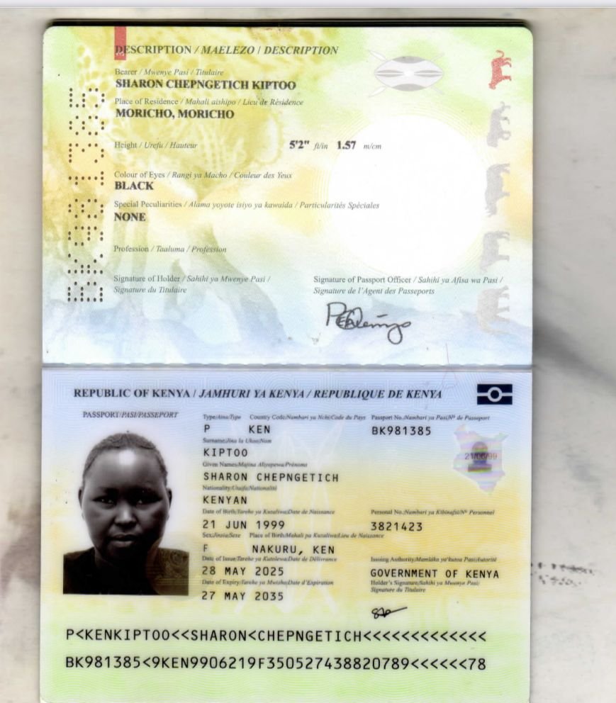 ٍSHARON CHEPNGETICH